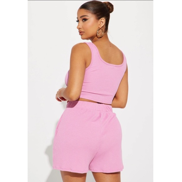 Pink Shorts Set - Picture 2 of 2